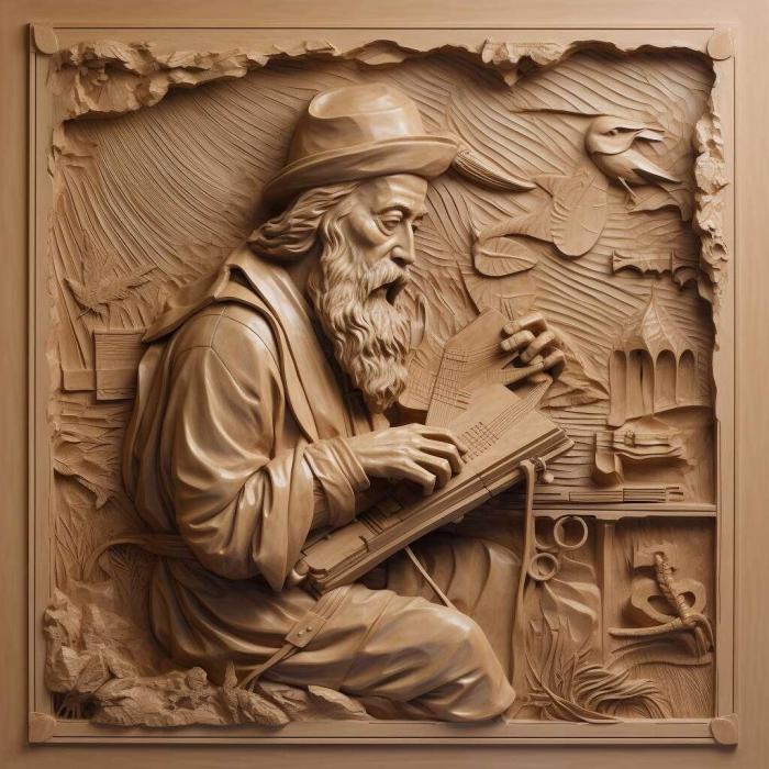 نموذج ثلاثي الأبعاد لآلة CNC 3D Art 